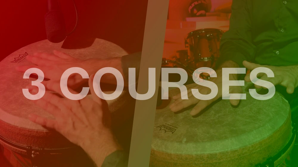 Djembe Fills for Beginners Volumes 1, 2 and 3