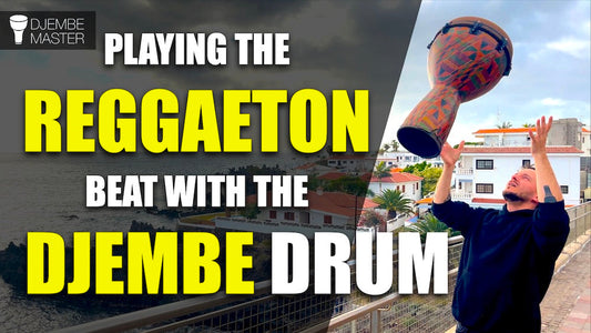 Playing the Reggaeton Beat with the Djembe Drum
