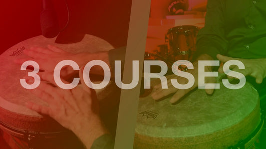 Djembe Fills for Beginners Volumes 1, 2 and 3
