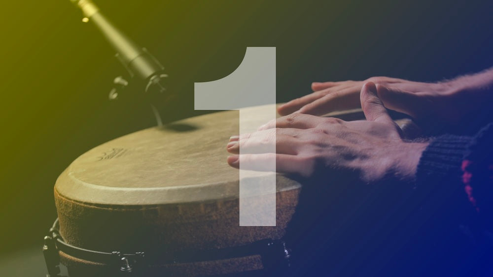 Drum Set Beats with Djembe Volume 1