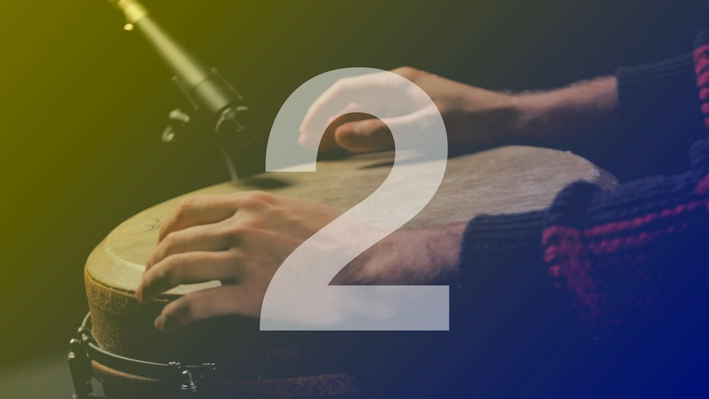Drum Set Beats with Djembe Volume 2