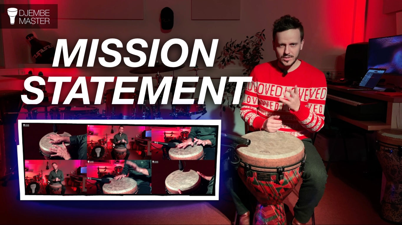 Load video: djembe master mission statement